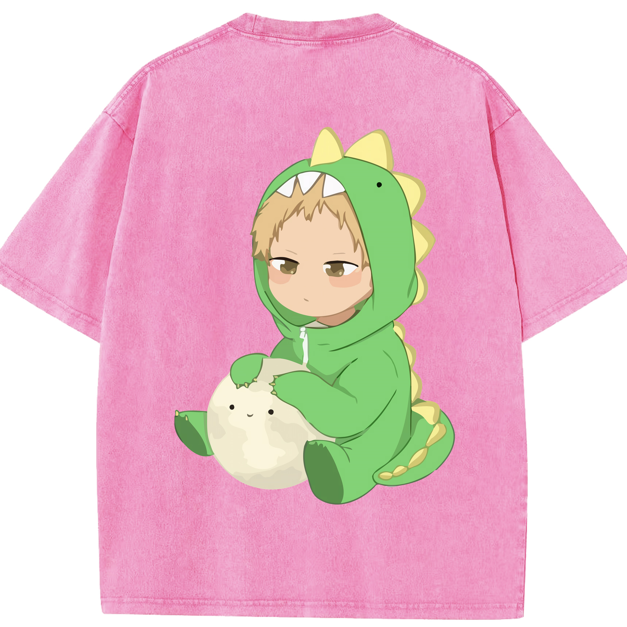（画像用） ハイキュー!! Haikyu!! 綿100% ヴィンテージ風 半袖Tシャツ（背面プリント）